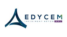 EDYCEM PPL fabrique des produits en béton pour la maçonnerie courante. Logo EDYCEM PPL